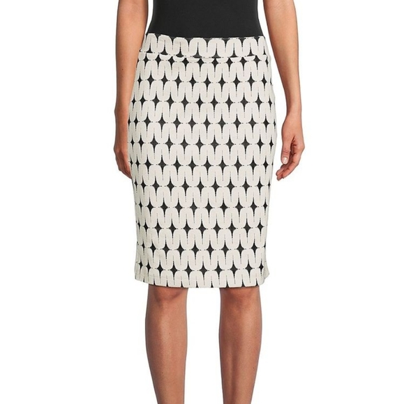 Renee C. Dresses & Skirts - Renee C. Geometric Pencil Skirt